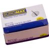 Buromax, 100 шт., Кнопки канцелярські, нікельовані
