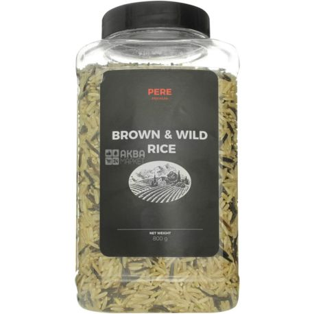 Pere, 800 g, Rice Blend, Unpolished & Wild, PET