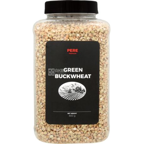 Pere, 800 г, Крупа гречневая, нежареная, ПЭТ