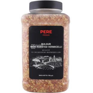 Pere, 700 г, Крупа Булгур с жареной вермишелью, ПЭТ