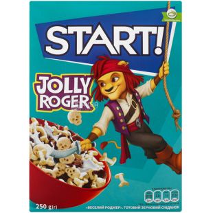 Start, 250 г, Сухой завтрак, Jolly Roger