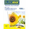 Buromax, 100 шт., Плівка для ламінування, 100 мкм, A4, глянцева