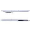 Buromax Color L2U, 1 mm, Ballpoint pen, automatic, white body, blue ink