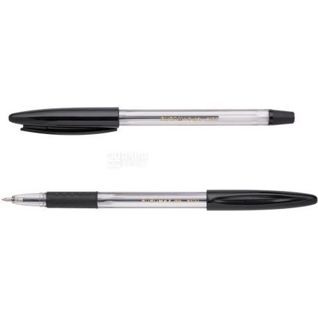 Buromax Classic Grip, 0.7 mm, Ballpoint pen, plastic barrel, rubber grip, black ink