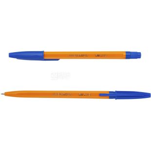 Buromax Sun, 0,7 мм, Ручка шариковая, пластиковый корпус, синие чернила