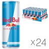 Red Bull Sugarfree, упаковка 24 шт. по 0,25 л, Напиток энергетический Ред Булл, без сахара