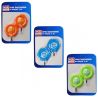 My House, 2 pieces, Velcro hook, Smiley, plastic, metal, assorted