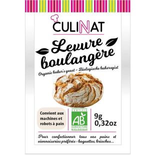 Culinat, 3х9 г, Дрожжи пекарские, органические, сухие
