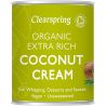 Clearspring, Organic Extra Rich Coconut Cream, 200 мл, Кокосовые сливки, 30%, органические, ж/б