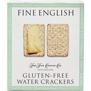 Fine English, 170 г, Крекеры, вегетарианские, без глютена