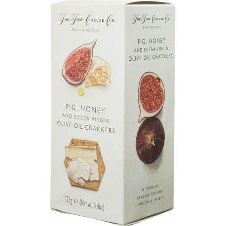 The Fine Cheese Co, 125 г, Крекеры с инжиром, медом и оливковым маслом