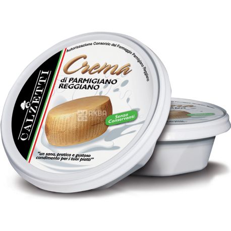 Calzetti, Parmigiano Reggiano, 125 г, Крем-сир Парміджано Ріджано, 17,5%