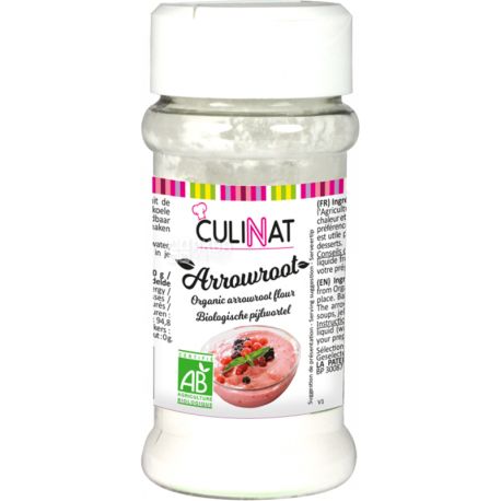 Culinat, Аrrowroot, 45 г, Крохмаль з маранти Аррорут, органічний
