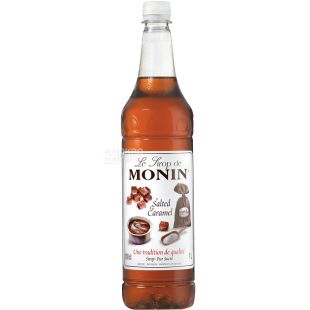 Monin, Salted Caramel, 1 л, Сироп Солона карамель, ПЕТ