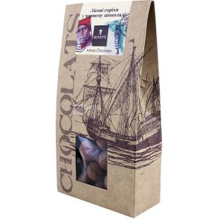 Bovetti, 120 г, Лесной орех в черном шоколаде