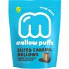 Baru Mallow Puffs Salted Caramel, 100 г, Маршмелоу в чорному шоколаді, солона карамель, веганські