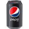 Pepsi-Cola, Black, 0,33 л, Пепсі-Кола, Блек, Вода солодка, низькокалорійна, ж/б