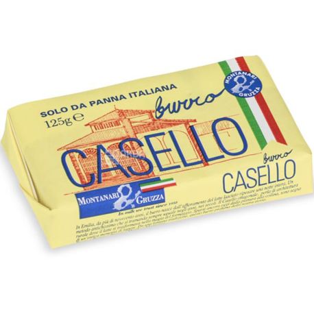 Montanari Gruzza Casello, 125 г, Масло вершкове,83%