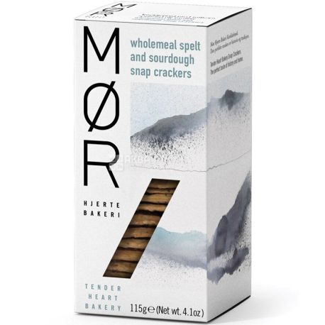 Artisan Biscuits, Mor, 115 г, Крекеры спельтовые на закваске