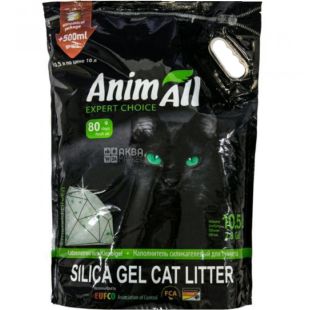AnimAll, Emerald Green, 10.5 L, Cat Litter, Silica Gel