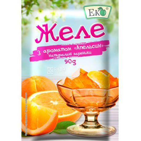 Эко, 90 г, Желе Апельсин
