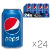 Pepsi-Cola, Упаковка 24 шт. по 0,33 л, Пепсі-Кола, Класична, Вода солодка, ж/б