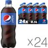 Pepsi-Cola, Упаковка 24 шт. по 0,5 л, Пепсі-Кола, Класична, Вода солодка, ПЕТ