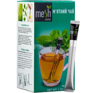 Mesh StickTea, 16 стіків х 1,8 г, Чай м'ятний, 28,8 г