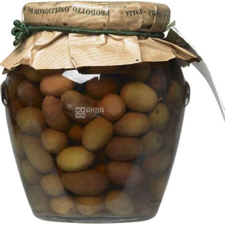 Frantoio di Sant'Agata, Taggiasche olive, 300 г, Оливки Таджаске, в розсолі