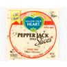 Follow Your Heart, Pepper Jack Slices, 200 g, Pepper Jack Cheese Sliced, Vegan