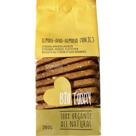 Bio Today, 200 g, Spelled Multi-Grain Cookies, Organic