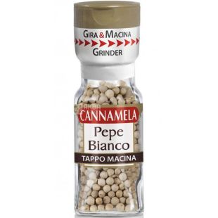 Cannamela, 32 г, Перец белый, горошек, мельница