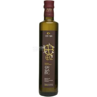 Critida, Biologilcal EVOO Extra Virgin, 500 мл, Масло оливковое, холодного отжима, кислотность 0,2%, органическое