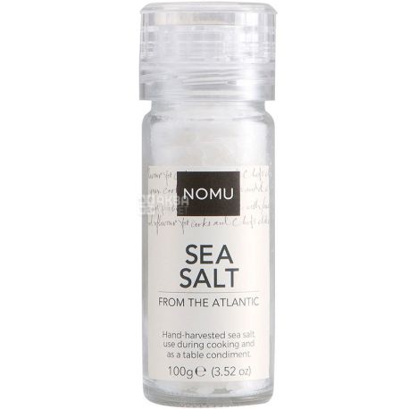Nomu, 100 g, Sea salt in the mill