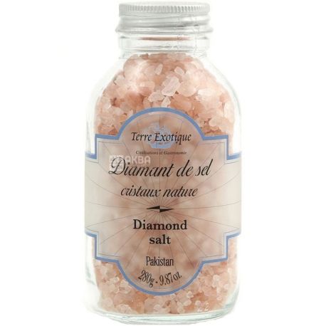 Terre Exotique, 280 g, Himalayan pink salt from Kashmir