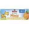 Holle, 8 х 12,5г, Холе, Фруктовые батончики мини, Банан-апельсин, органические