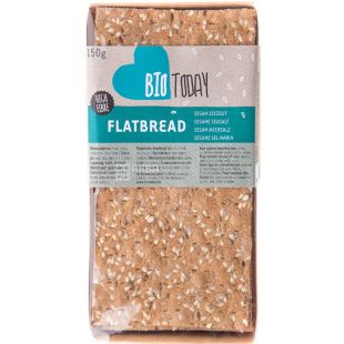  Bio Today, 150 г, Хлебцы, с кунжутом и морской солью, органические