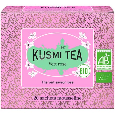 Kusmi Tea Spearmint Organic Green Tea BIO