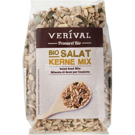 Verival, 150 г, Суміш насіння для салатів, органічна