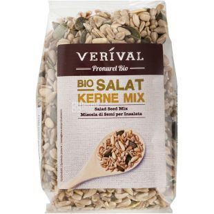 Verival, 150 г, Смесь семечек для салатов, органическая