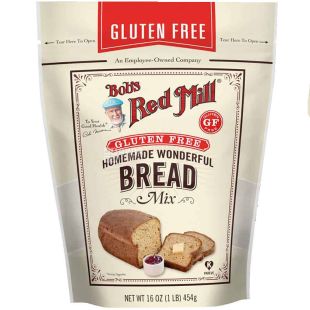 Bob's Red Mill Large Lima Beans, 454, Смесь для замечательного домашнего хлеба, без глютена
