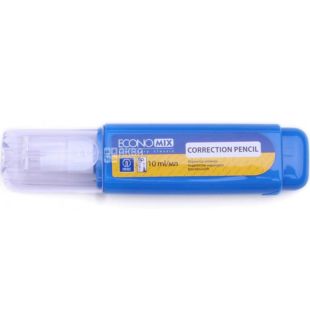 Economix, 0,9 мм х 10 мл, Коректор-ручка, з металевим наконечником