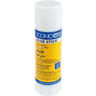Economix, 36 г, Клей-карандаш, ПВА основа
