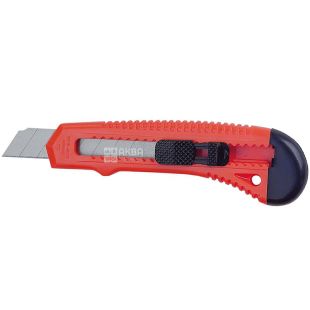 Economix, 18 мм, Нож канцелярский, универсальный, большой