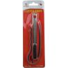 Optima, 9 mm, Universal stationery knife, metal guide, rubber inserts on the body