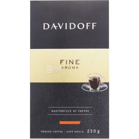 Davidoff Cafe Fine Aroma, 250 г, Кофе молотый Давидофф Кафе Файн Арома