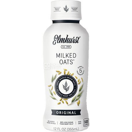 Elmhurst, Milked Oats Original, 355 ml, Oat Drink