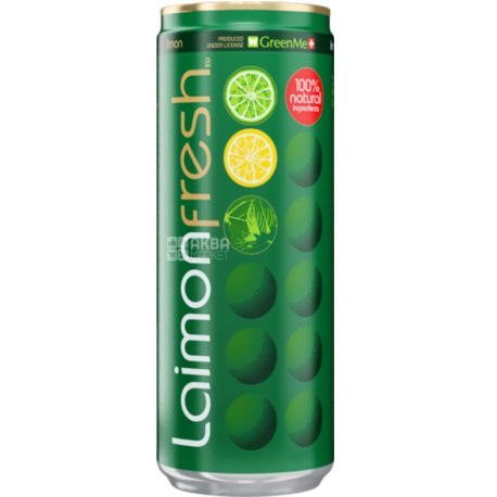 Laimon fresh, 0.33 l, Non-alcoholic beverage, fruit, can