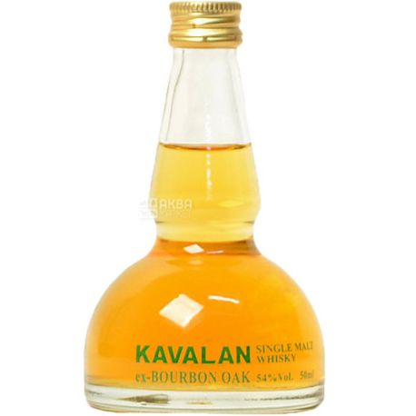 Kavalan Ex-Bourbon Oak, Виски, 0,05 л
