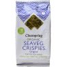 Clearspring, Seaveg Crispies Original, 4 г, Водорості морські хрусткі, органічні